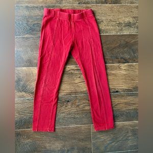 Red leggings for girls size 9-10